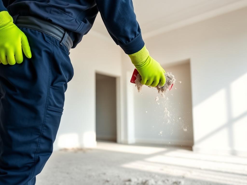 Pulizia di un appartamento dopo la ristrutturazione